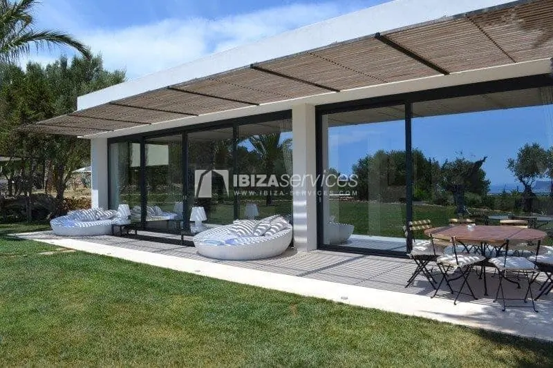 Rent ultra modern villa km4 Ibiza 8 people