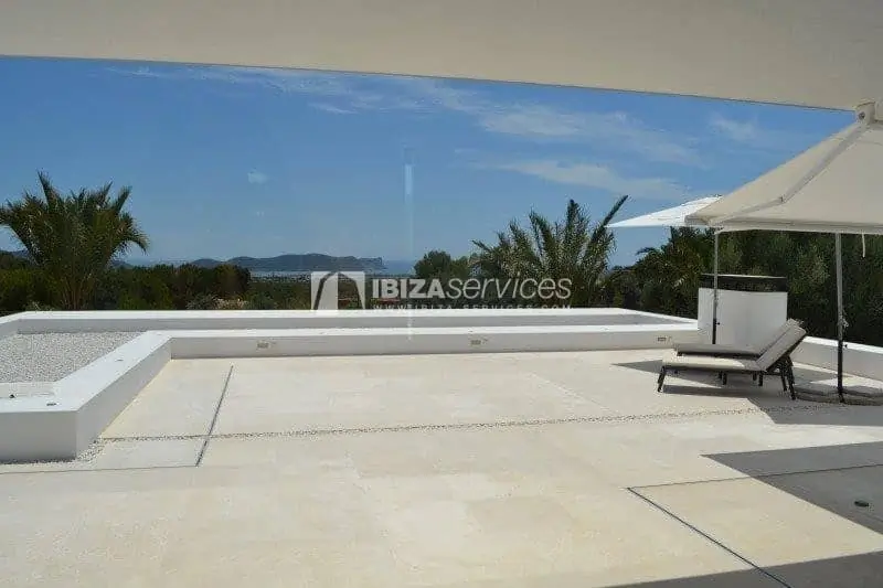 Rent ultra modern villa km4 Ibiza 8 people