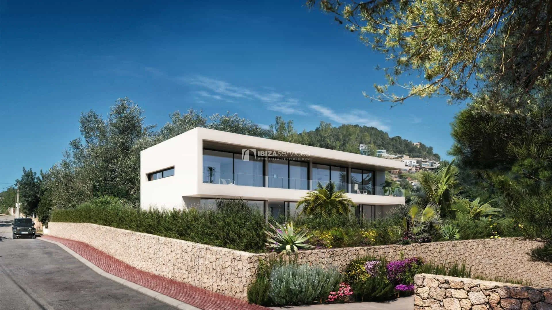 Villa moderne à vendre Talamanca Cap Pep Simò en contruction