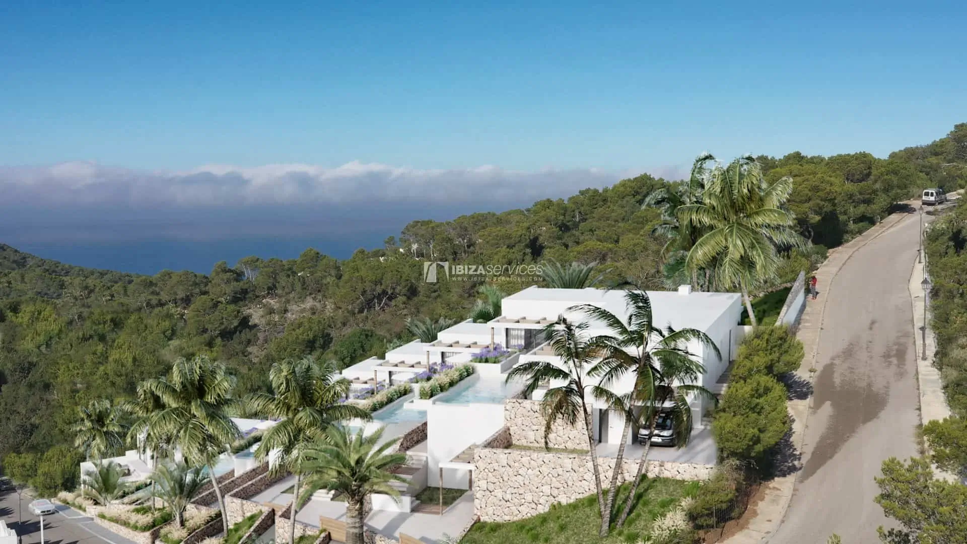 7 luxe vrijstaande villa’s met privézwembad en uitzicht op de zonsondergang
