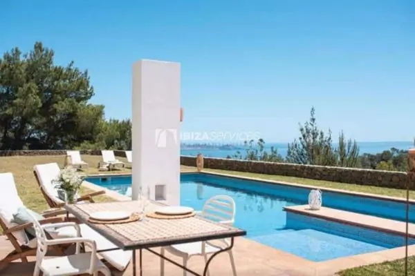 Es Cubells Vacation rental property with splendid view