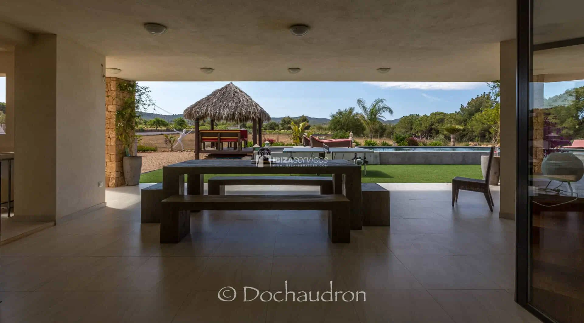 Location villa de vacances 5 chambres à Sant Rafael avec immense piscine