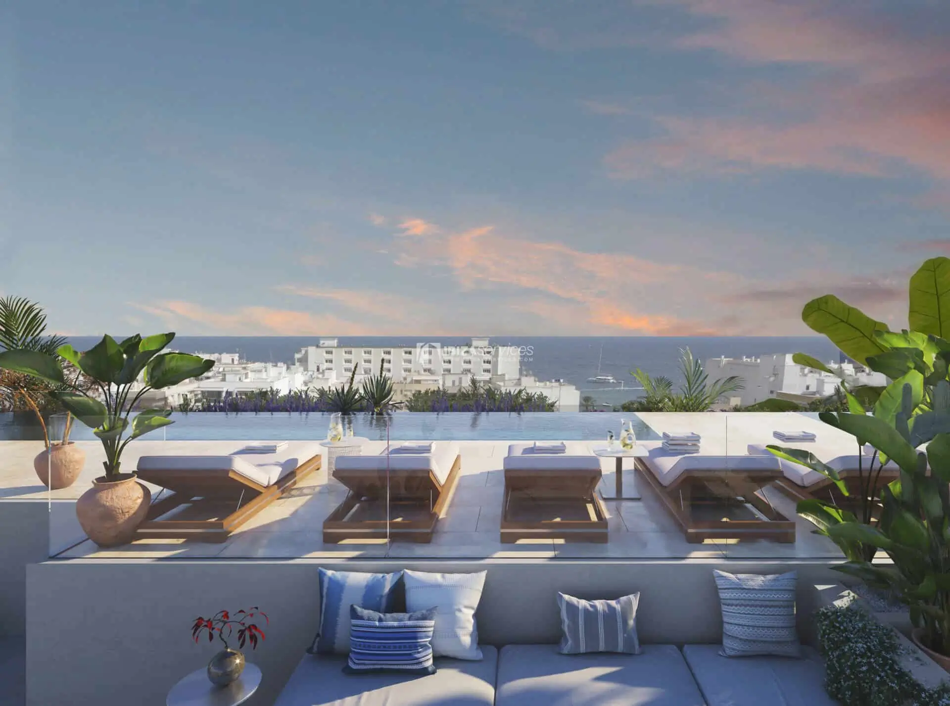 Neues Wohnprojekt mit 57 Häusern in Santa Eulalia, Ibiza