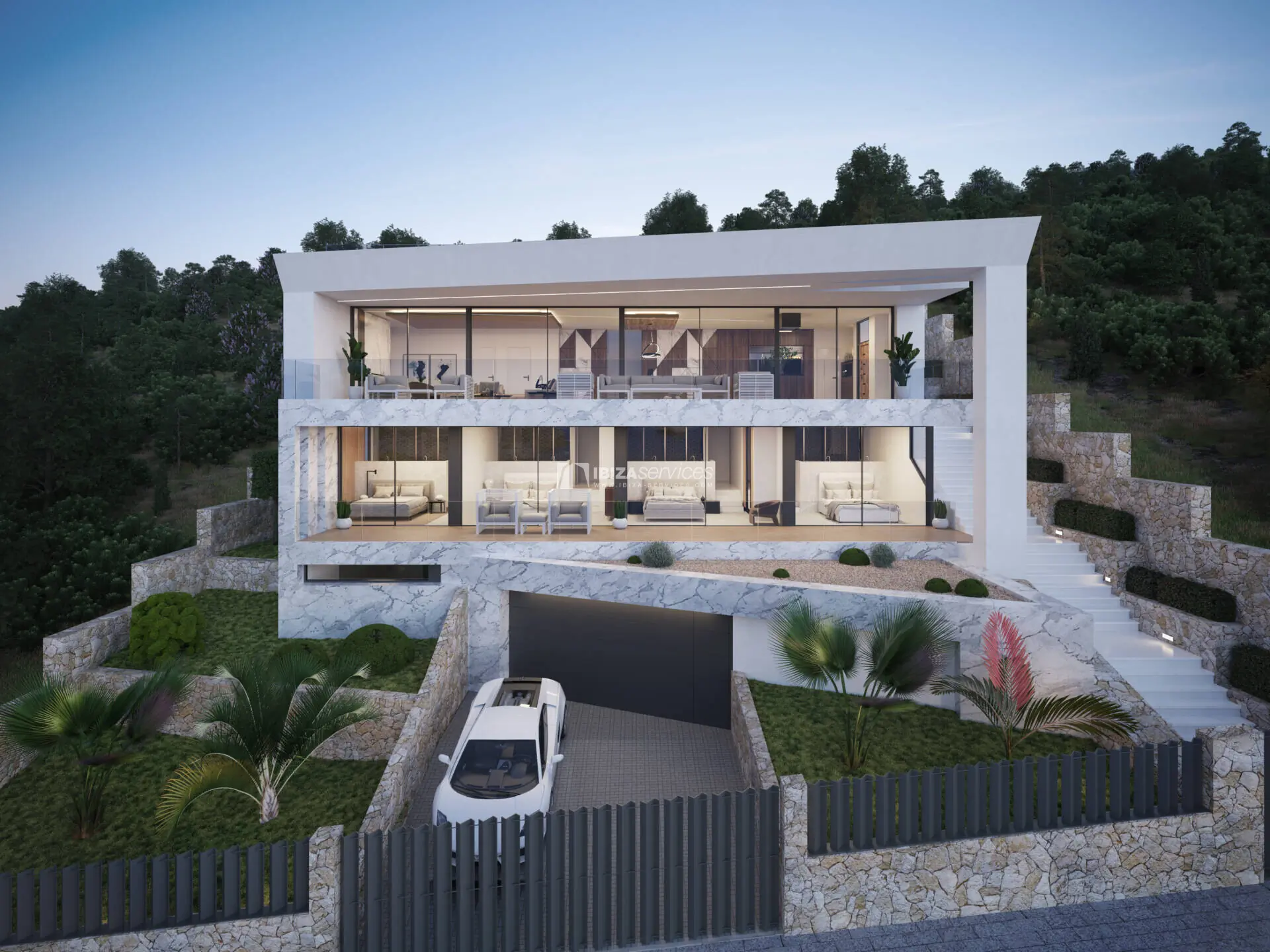 Villa de luxe avec vue imprenable sur la mer Méditerranée à acheter