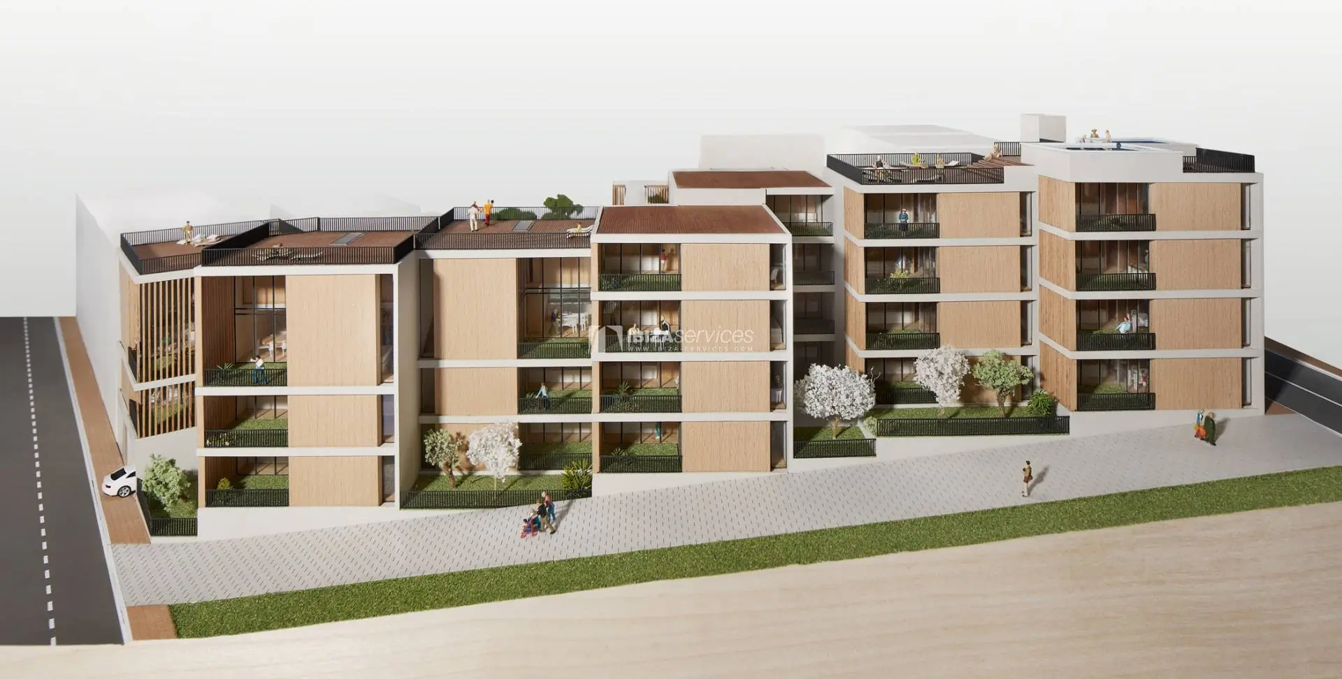 New Development in the centre of Santa Eulalia