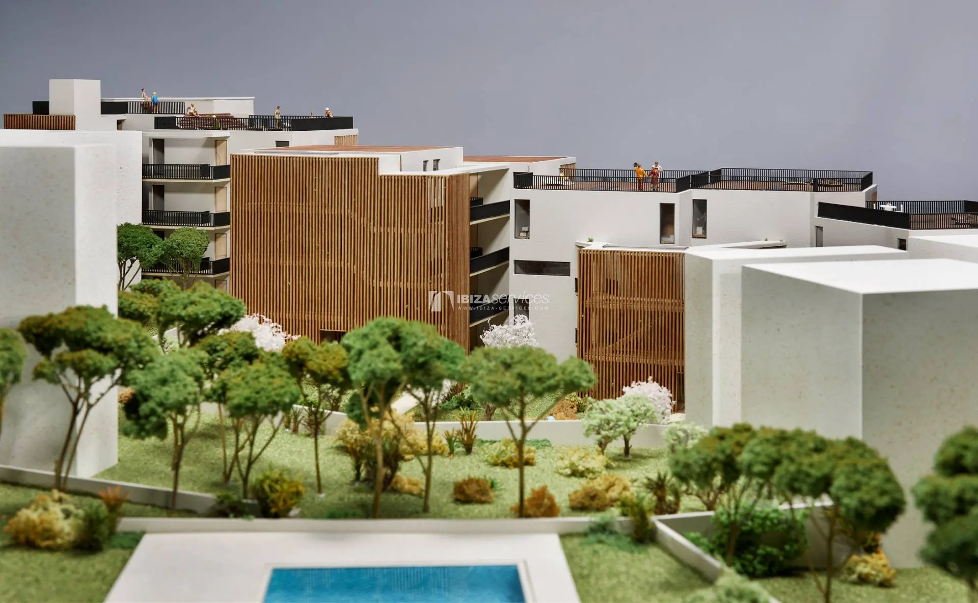 Neubauwohnung im Zentrum von Santa Eulalia auf Ibiza zu verkaufen