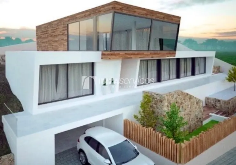 Eine einzigartige Gelegenheit, ein wunderschönes neues Haus in einer der besten Gegenden auf Ibiza zu bauen