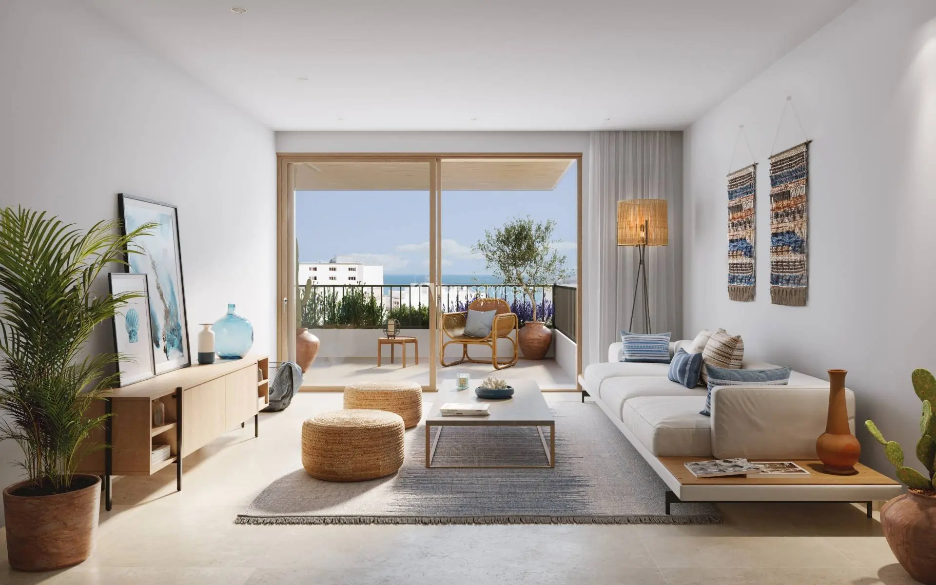 Luxusapartment in Ibiza, Santa Eulalia mit privater Gemeinschaft zu Verkaufen