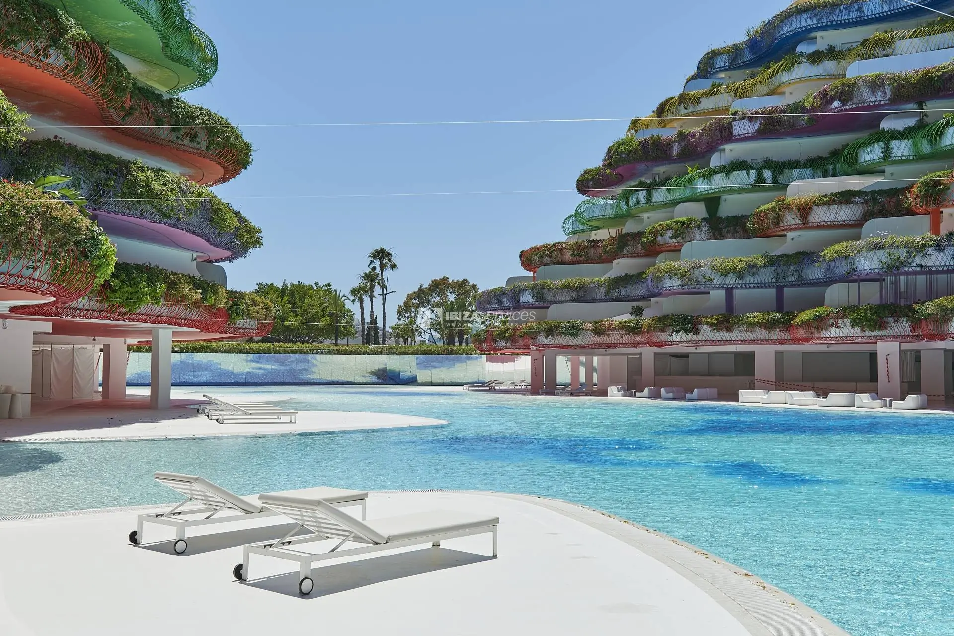 4041 Luxus-Apartment mit 2 Schlafzimmern in Las Boas de Ibiza zu vermieten