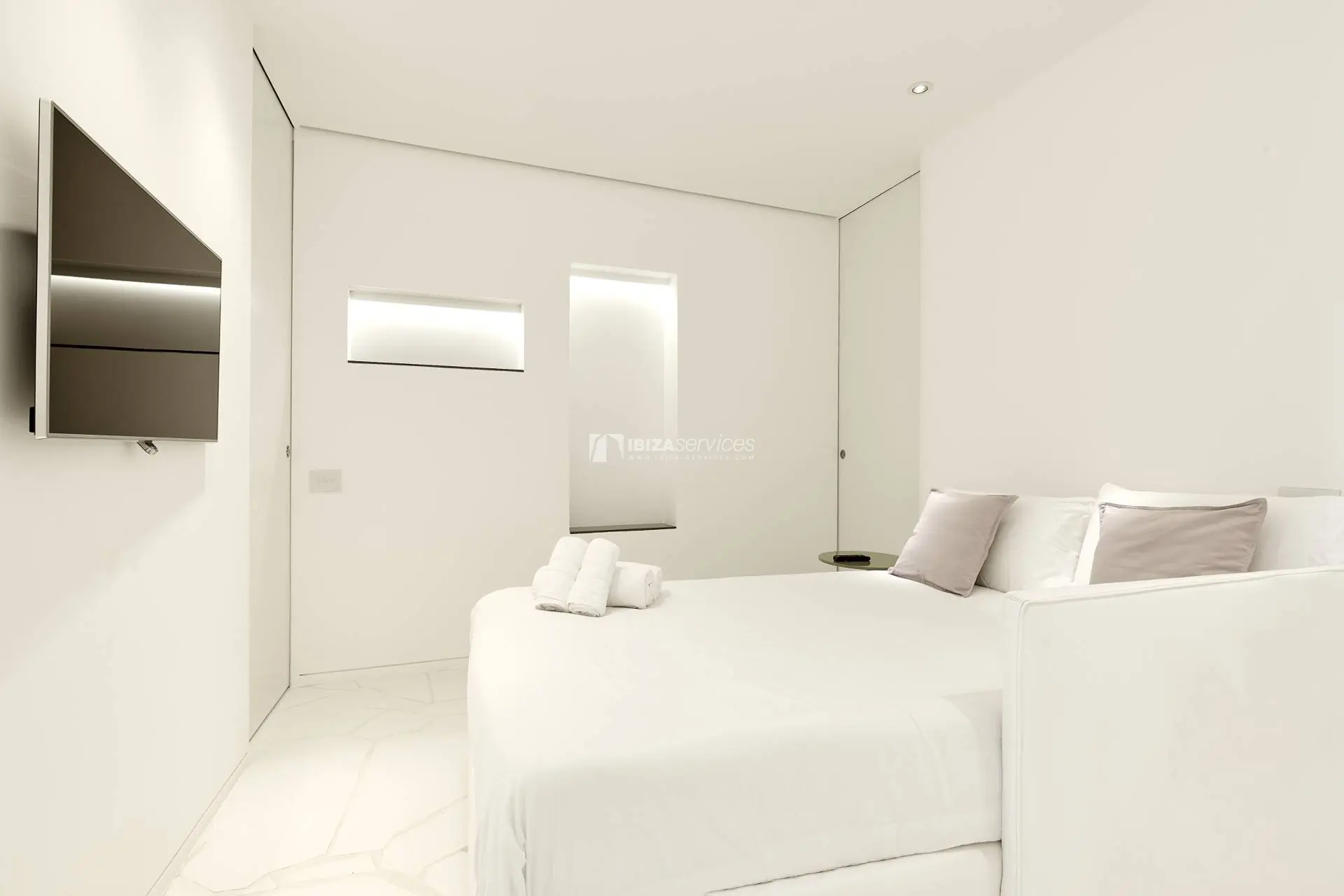 4071 Location d’un appartement de luxe de 2 chambres Las Boas de Ibiza.