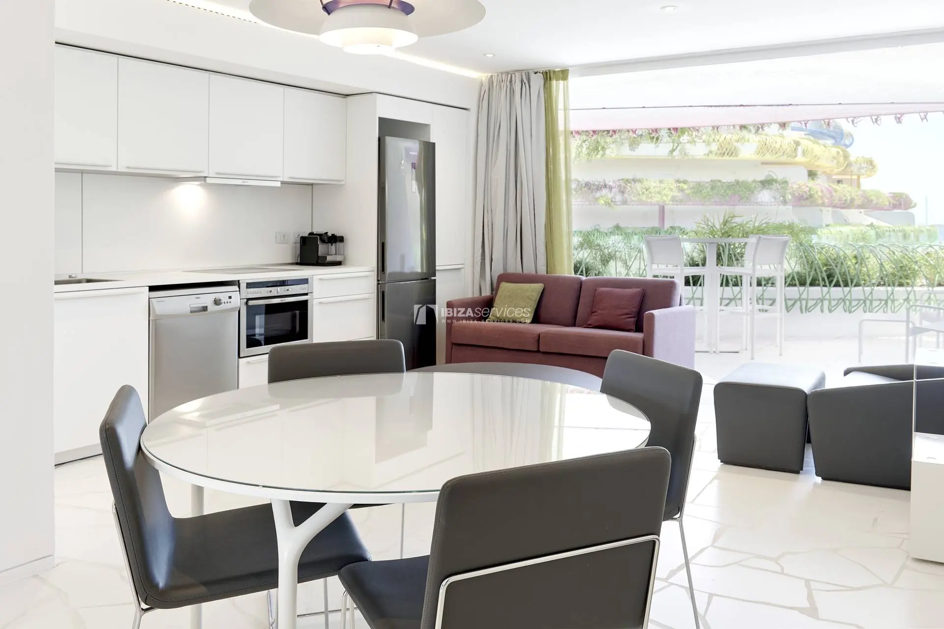 4071 Luxury 2 bedroom apartment rental Las Boas de Ibiza.