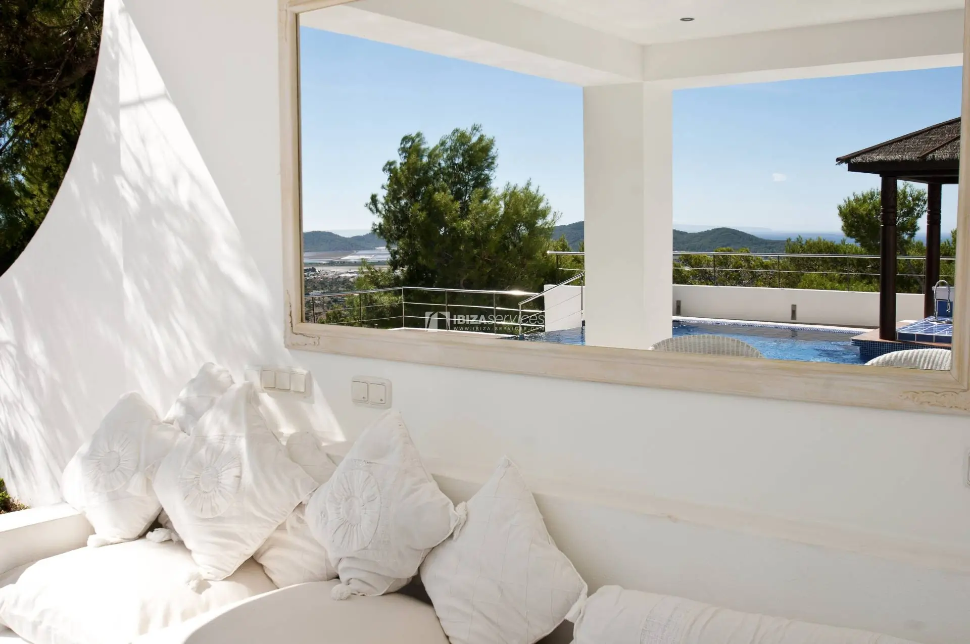 A luxury house for sale in Ibiza town