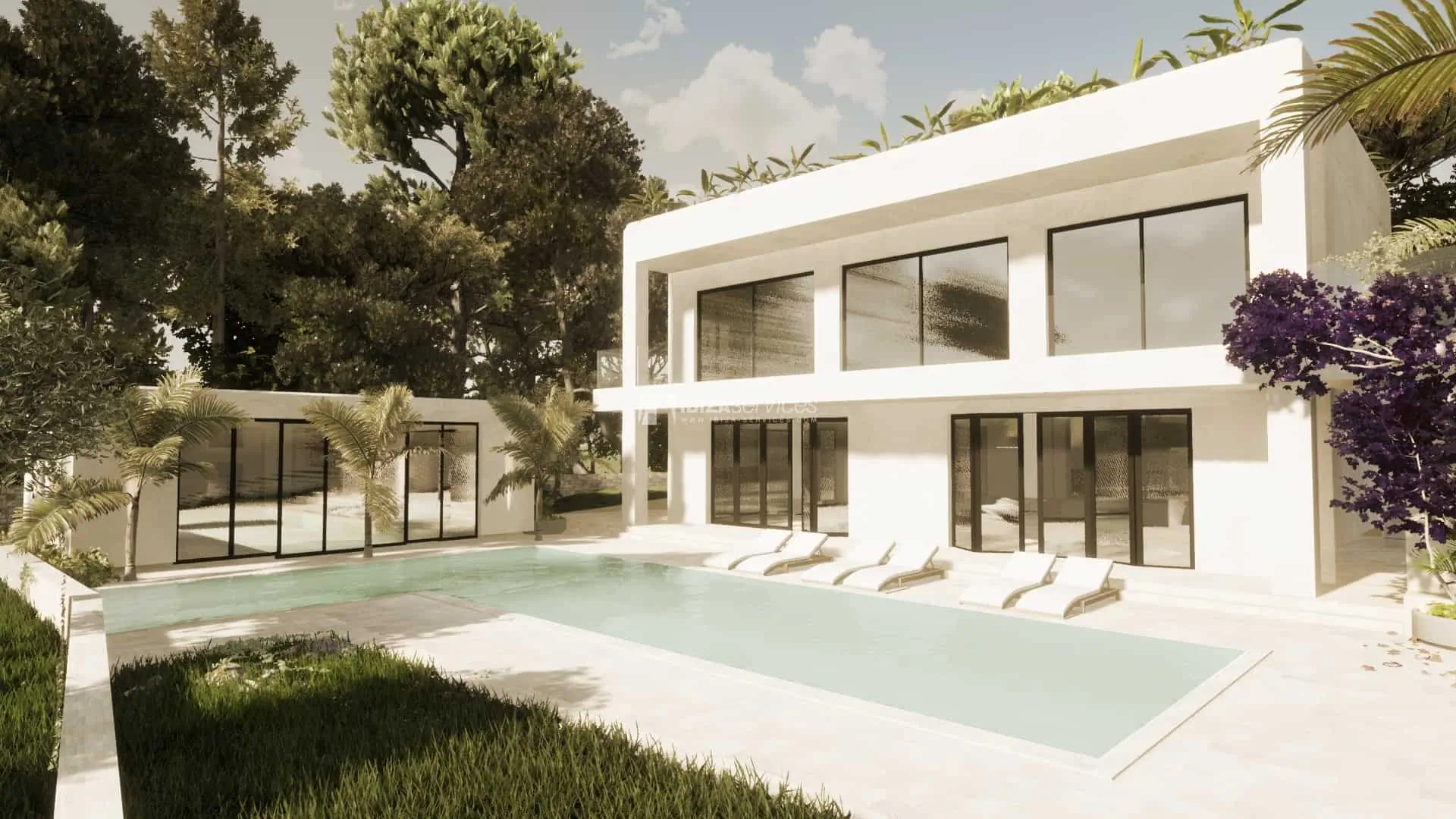 Modern Luxury New Built Ibicencan Style Ibiza to buy - Ibiza Services