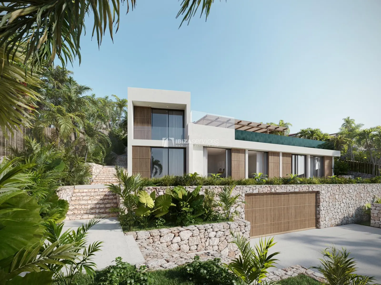 Two luxurious newly built villas for sale in Cap Martinet