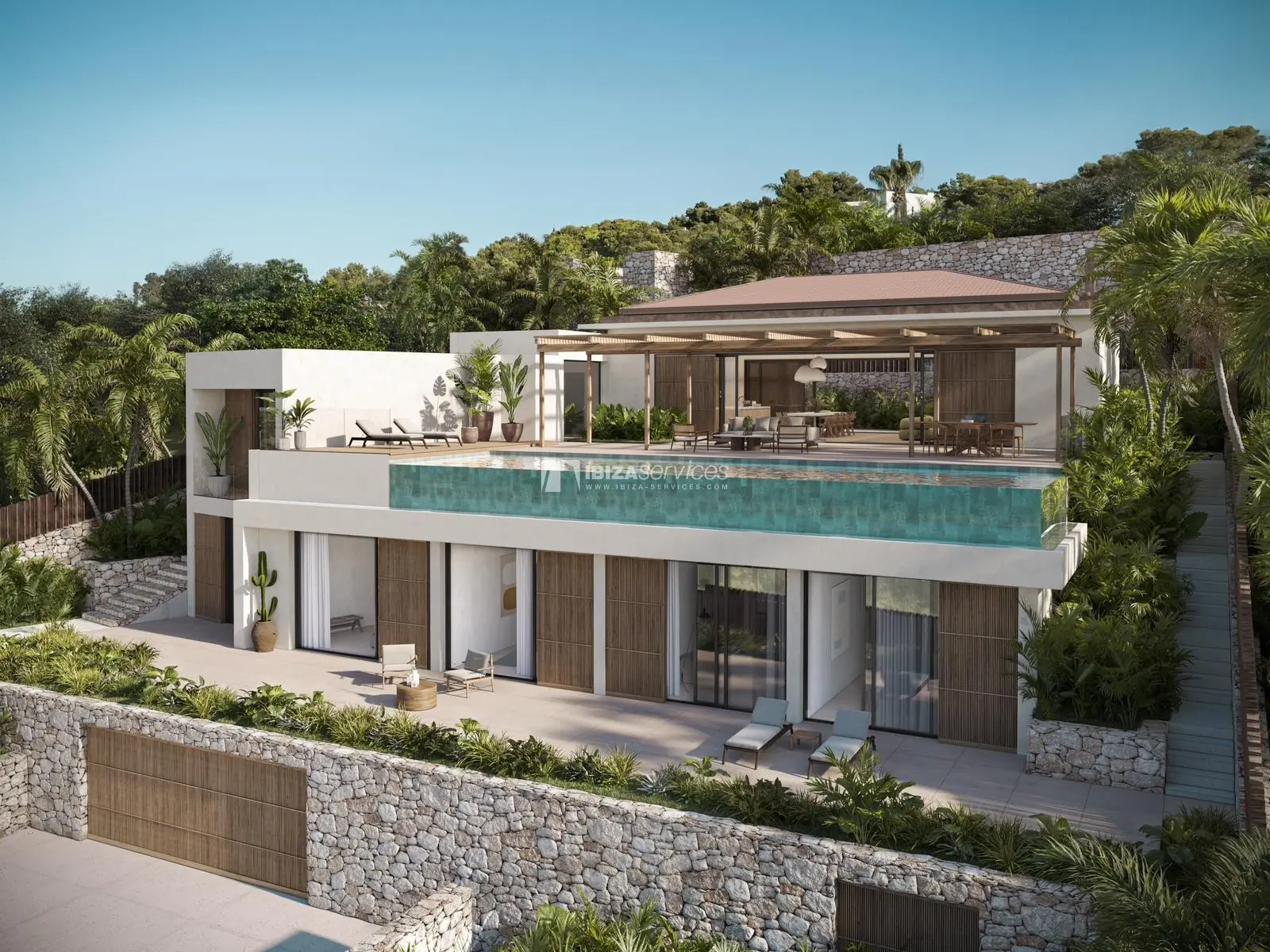Two luxurious newly built villas for sale in Cap Martinet