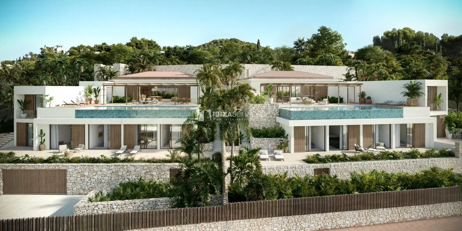 Twee luxe nieuwbouw villa’s te koop in Cap Martinet