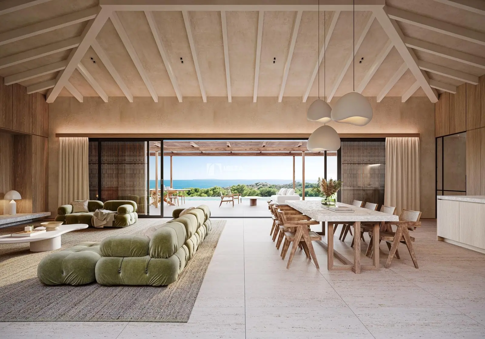 Dos lujosas villas de nueva construcción en venta en Cap Martinet