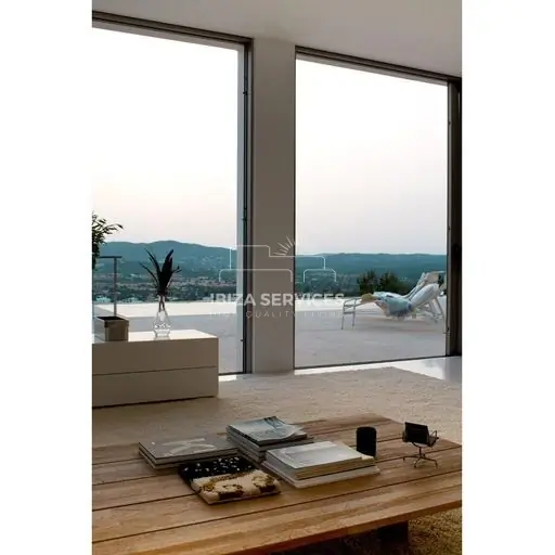 Te koop: Luxe villa met 6 slaapkamers, oneindig zwembad en adembenemend uitzicht in Can Rimbau, Ibiza