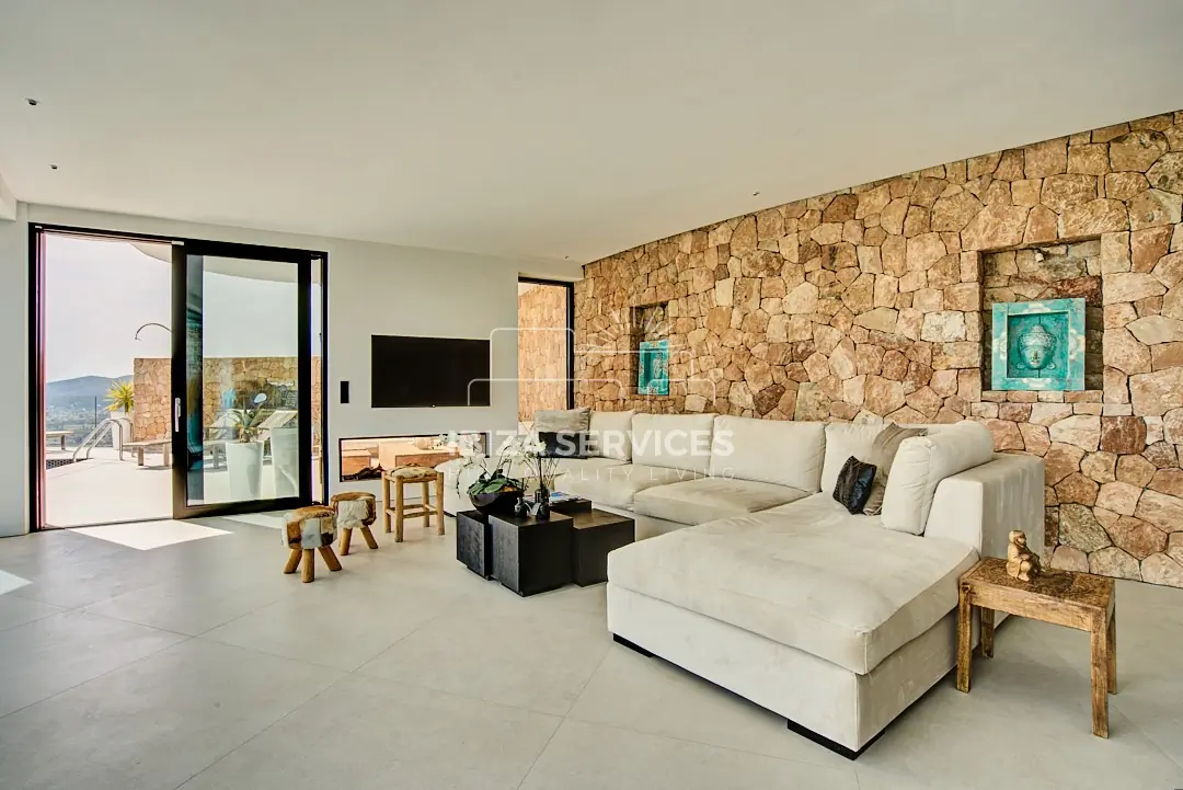 Stunning 6-Bedroom Villa in Exclusive Can Furnet, Ibiza with Breathtaking Sea Views for sale