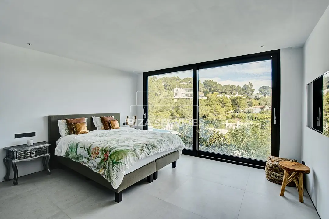Stunning 6-Bedroom Villa in Exclusive Can Furnet, Ibiza with Breathtaking Sea Views for sale