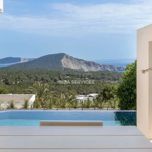 Luxurious 5-Bedroom Villa with Breathtaking Sea Views in Vista Alegre, Ibiza near es cubells for sale