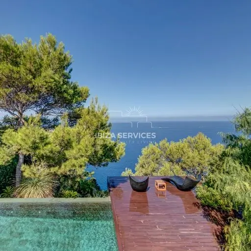 Stunning Villa in Cala Moli with Breathtaking Sea Views and Luxurious Living for sale