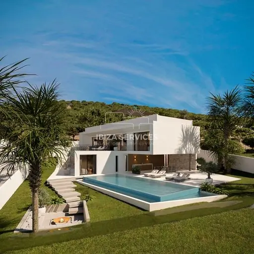 Neu gebaute moderne Villa in Vista Alegre mit spektakulärem Meerblick zu verkaufen