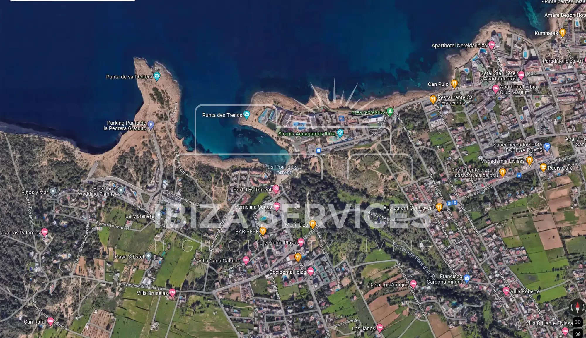 Unvergleichliche Entwicklungsgelegenheit in Port des Torrent auf Ibiza