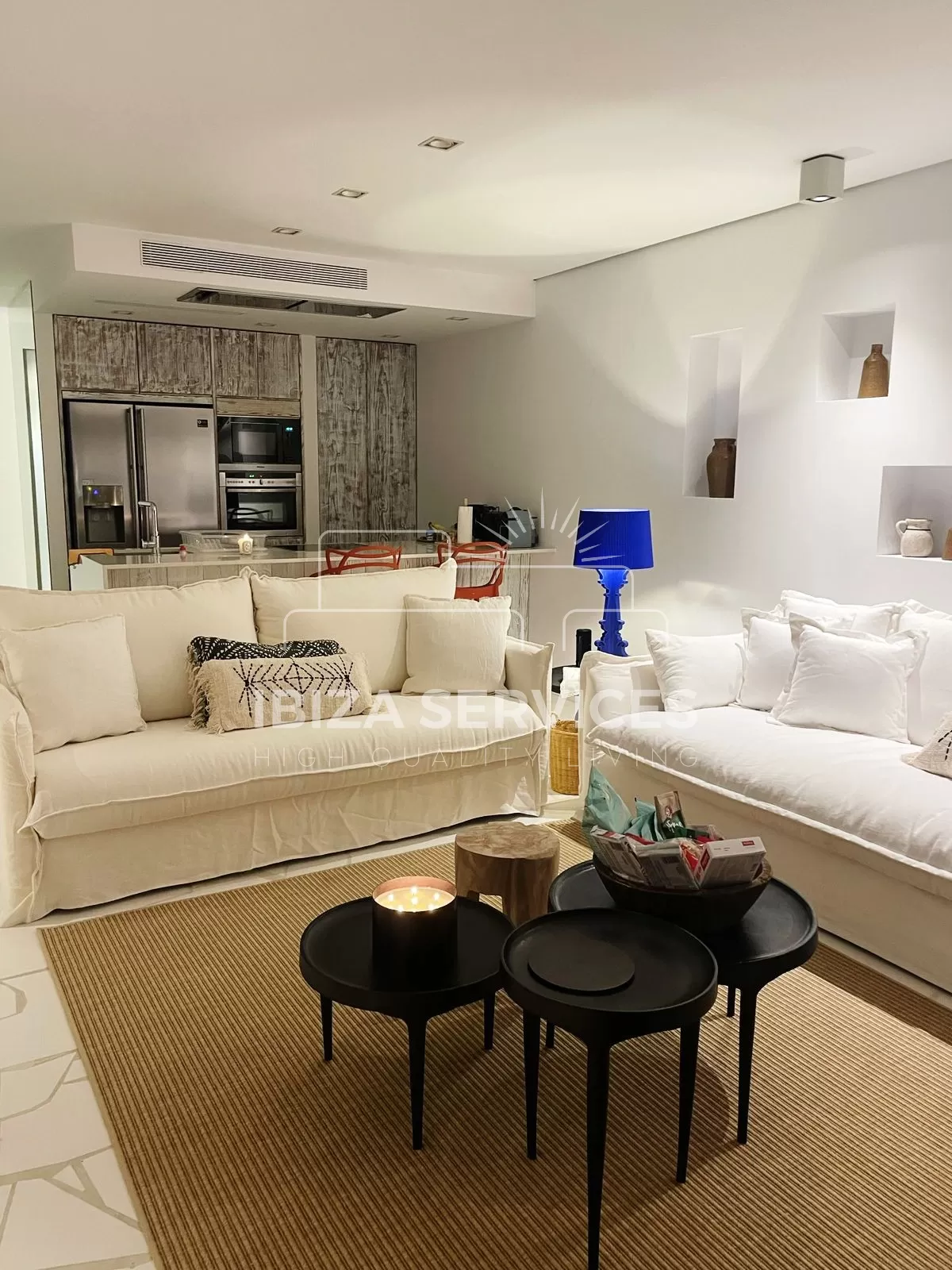 3 slaapkamers Luxe Appartement te Huur voor Seizoen in Las Boas, Botafoch