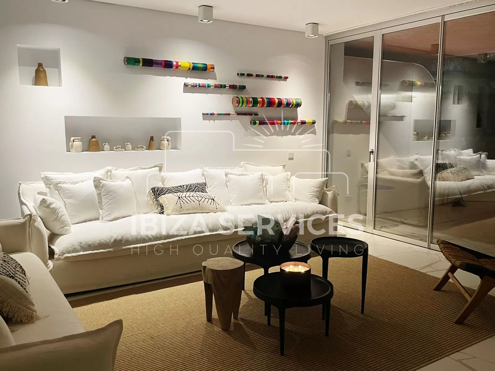 3 slaapkamers Luxe Appartement te Huur voor Seizoen in Las Boas, Botafoch