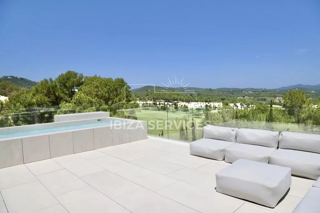 Prestigious Luxury Villa in Roca Llisa directly on the Golf Course of Ibiza for sale