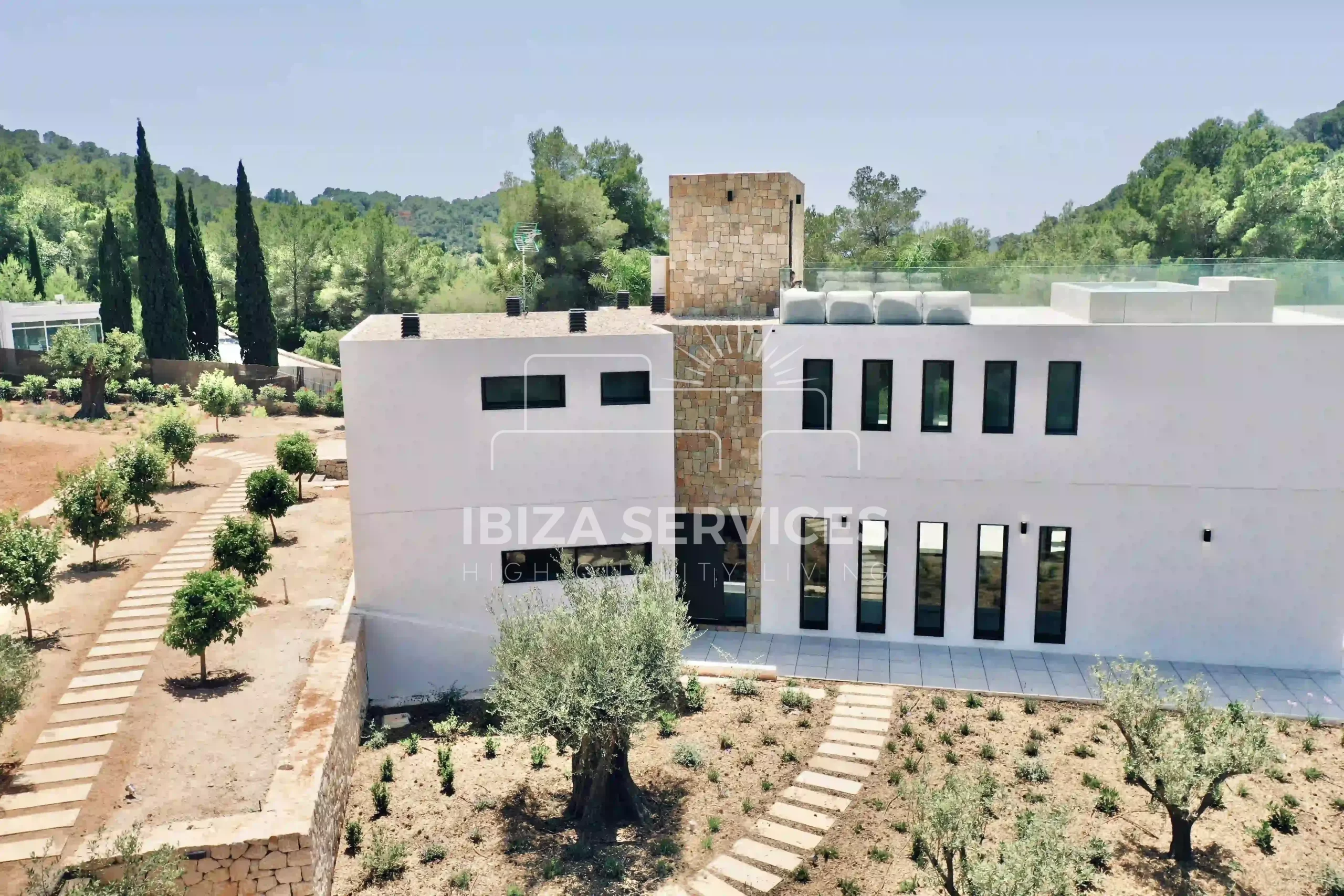 Prestigiöse Luxusvilla in Roca Llisa direkt am Golfplatz von Ibiza zu verkaufen