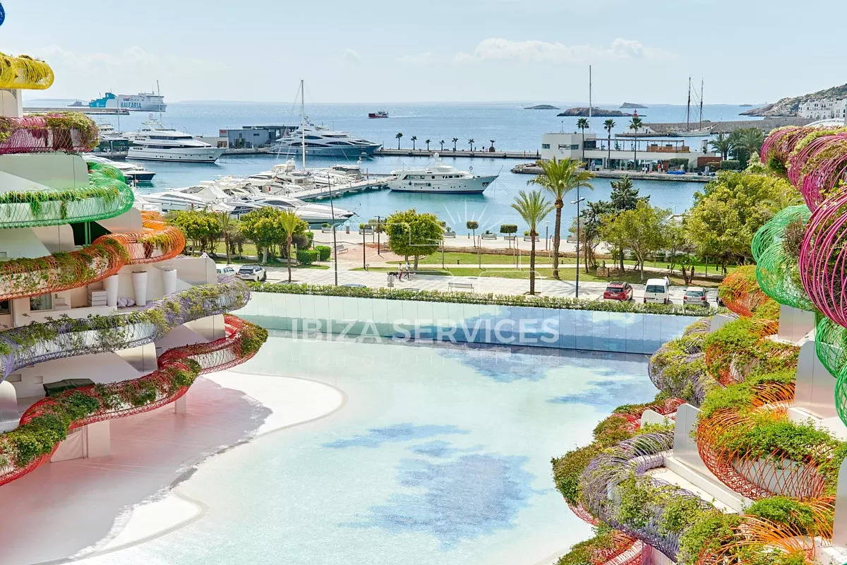 Luxurious 2-Bed Apartment with Stunning Views in Las Boas, Ibiza