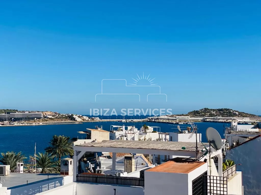 Triplex for sale with Spectacular Sea Views in Ibiza’s Historic Center