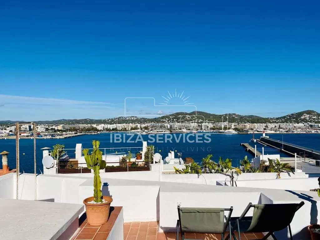 Triplex for sale with Spectacular Sea Views in Ibiza’s Historic Center