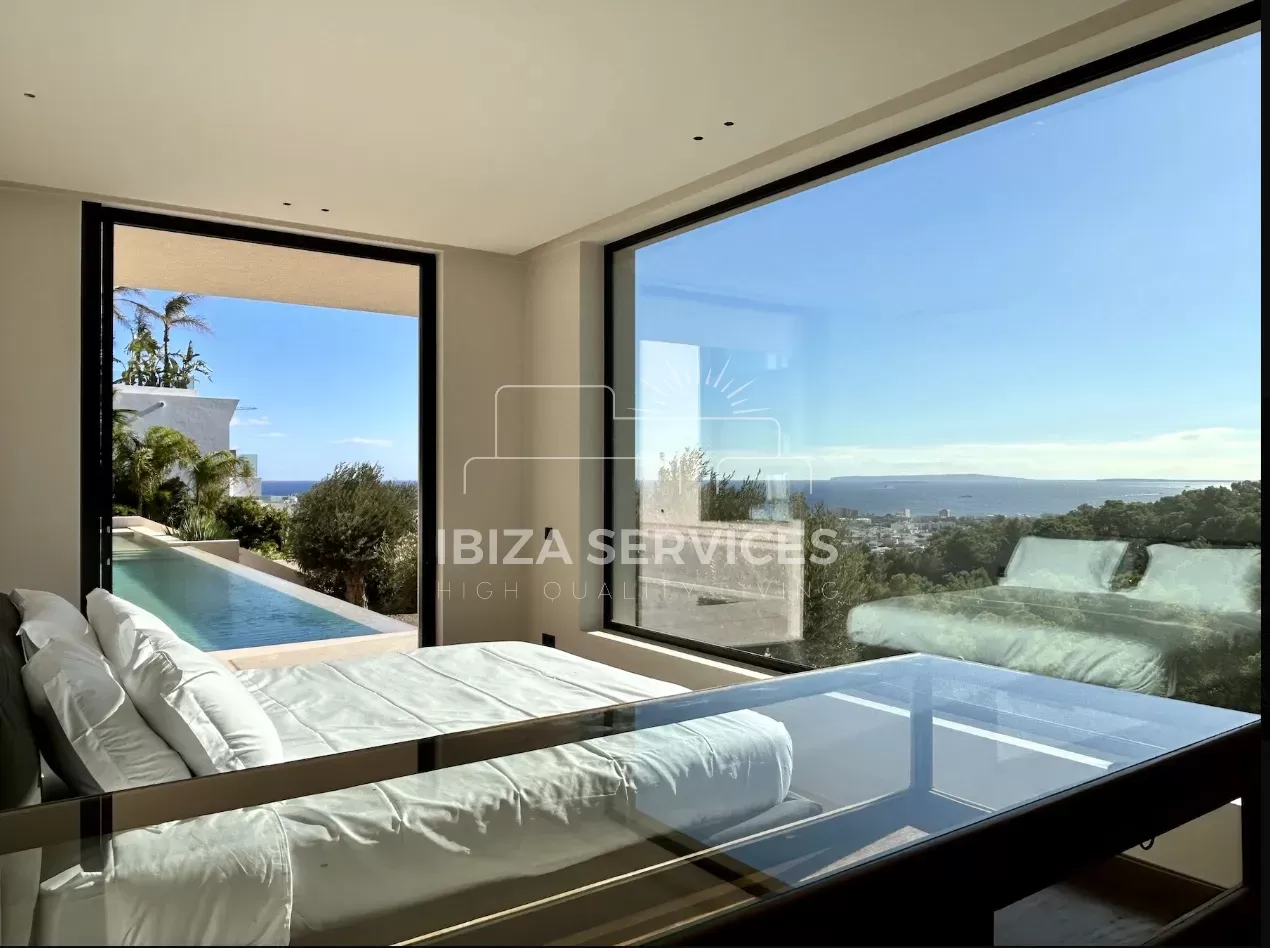 Hoogwaardige nieuw gebouwde villa in Ibiza