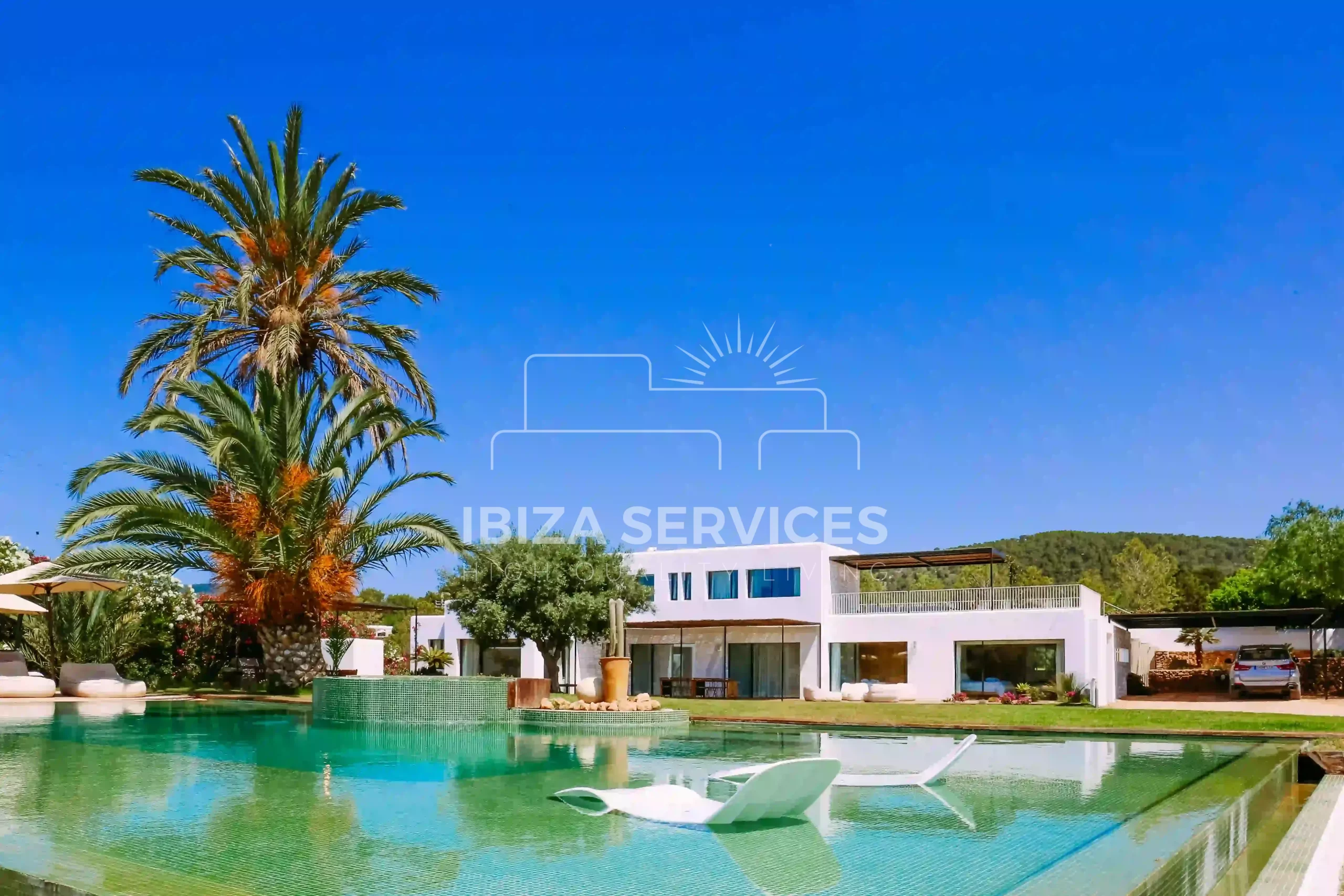 Villa contemporánea excepcional con 6 habitaciones y vista al mar en Cala Jondal