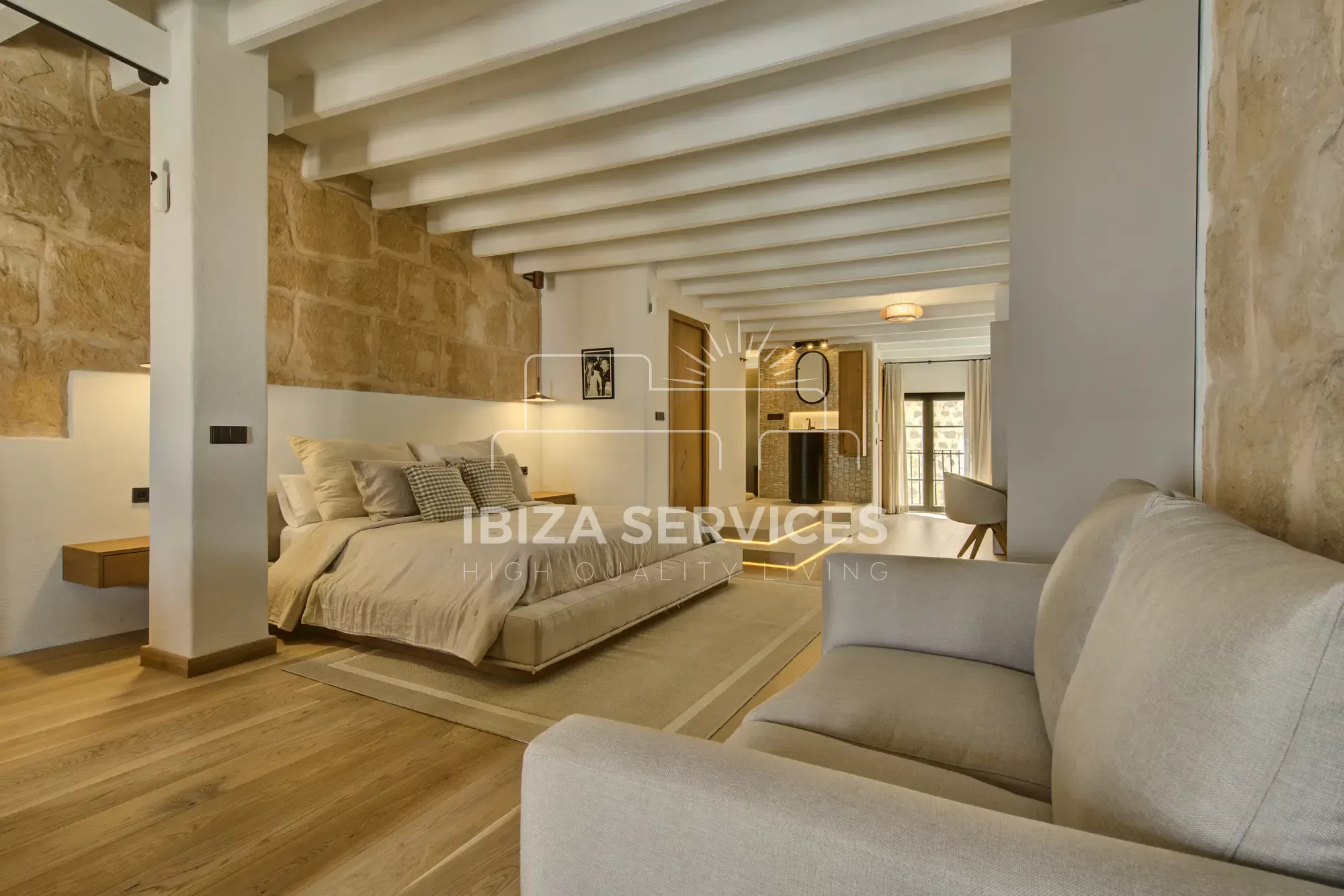 Luxury penthouse loft La marina Ibiza for seasonal rental