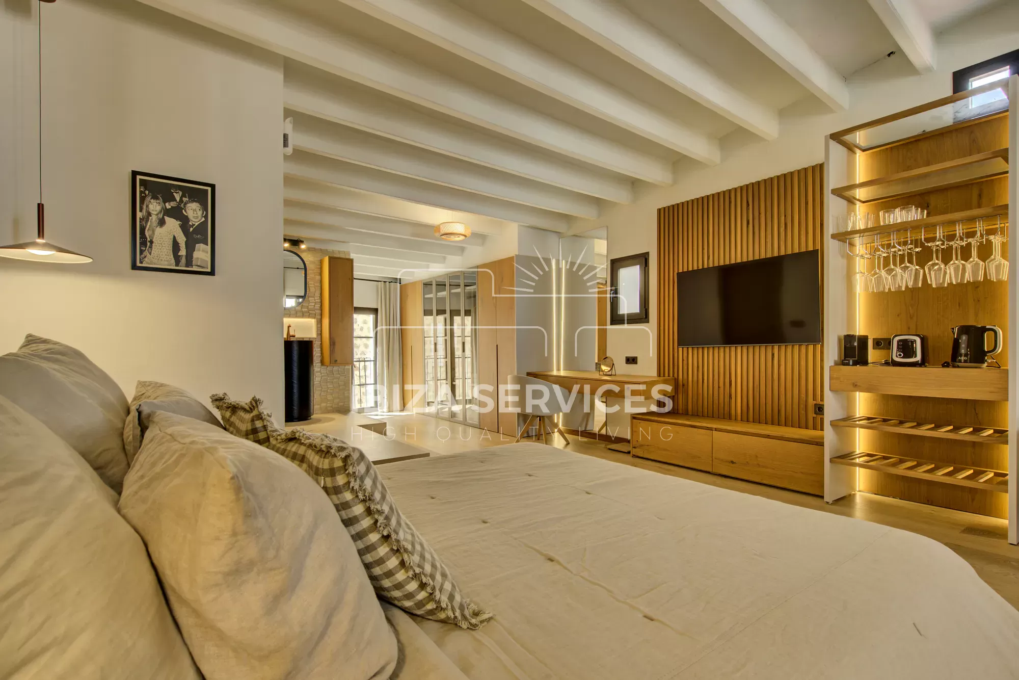 Luxury penthouse loft La marina Ibiza for seasonal rental