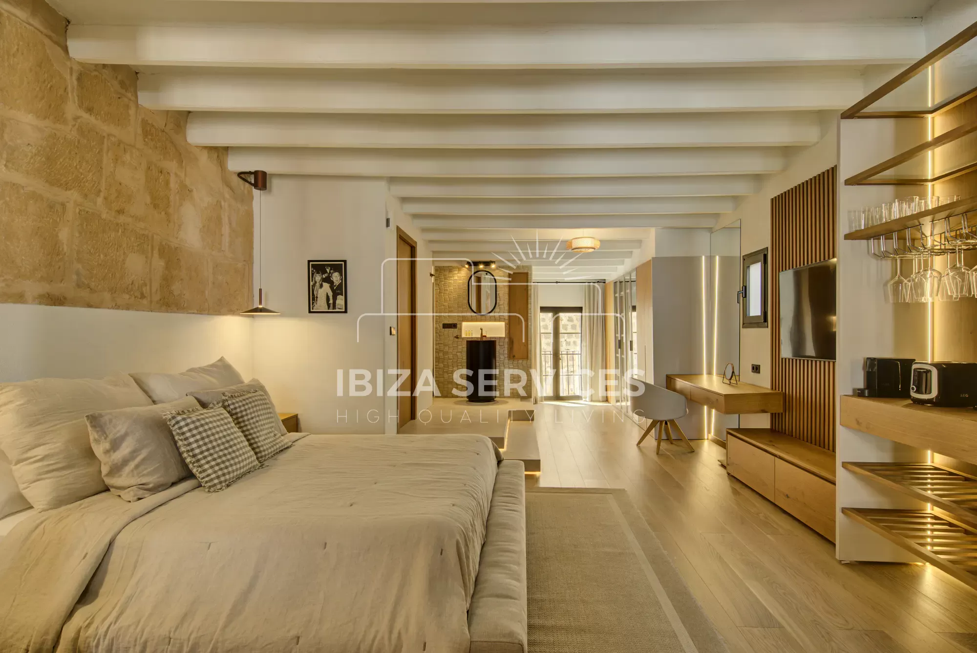 Luxury penthouse loft La marina Ibiza for seasonal rental