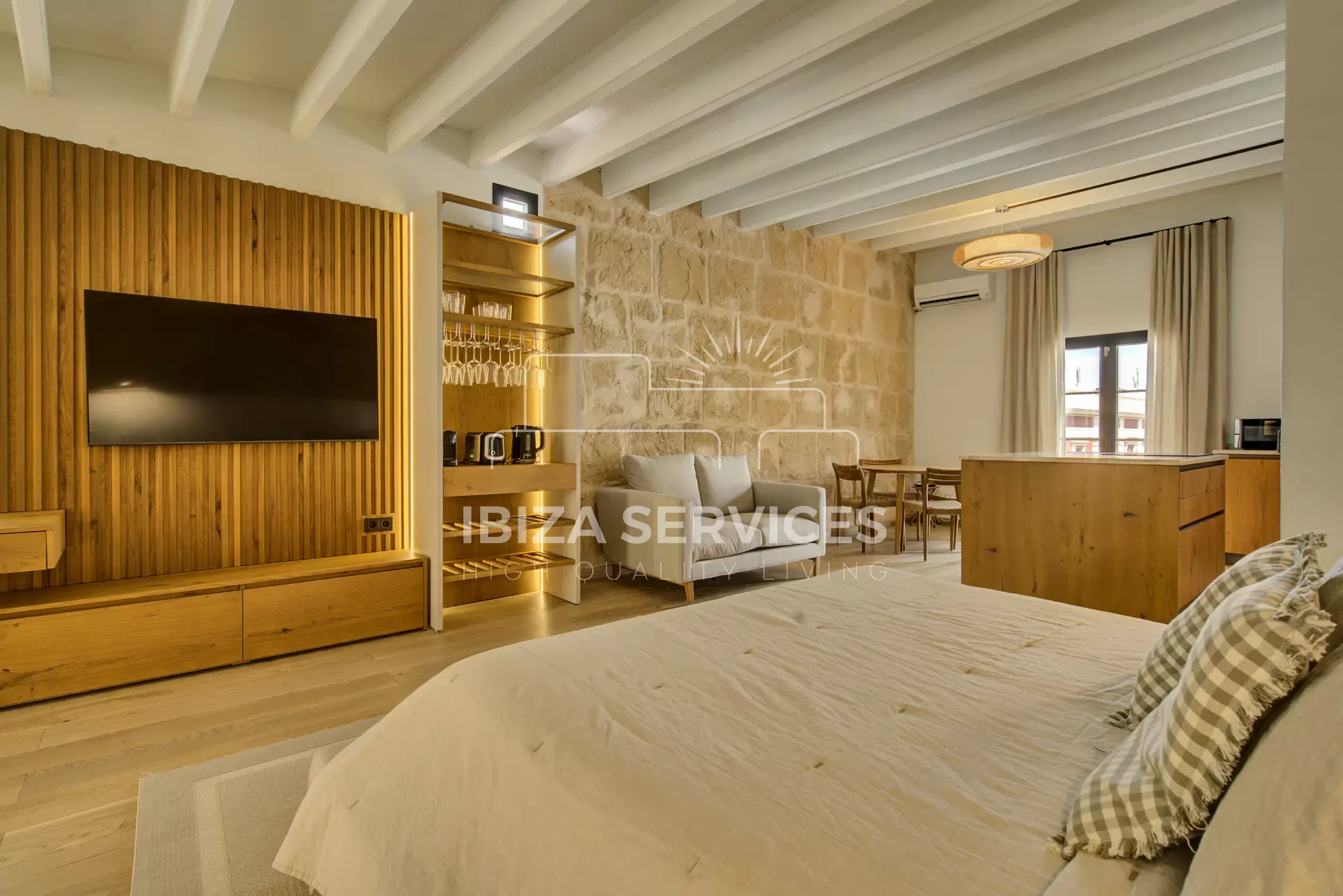 Luxury penthouse loft La marina Ibiza for seasonal rental