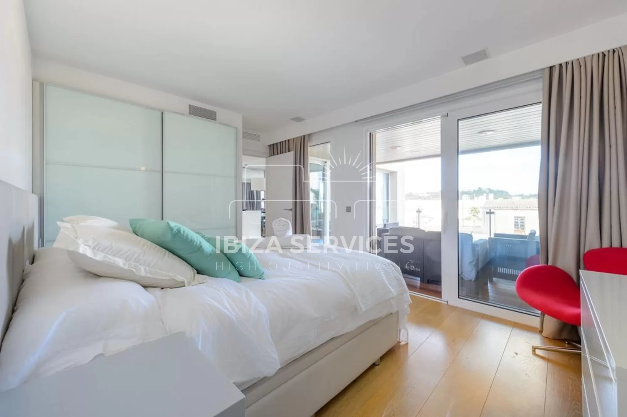 Sa Marina Ibiza Saisonvermietung, Luxusapartment mit 2 Schlafzimmern