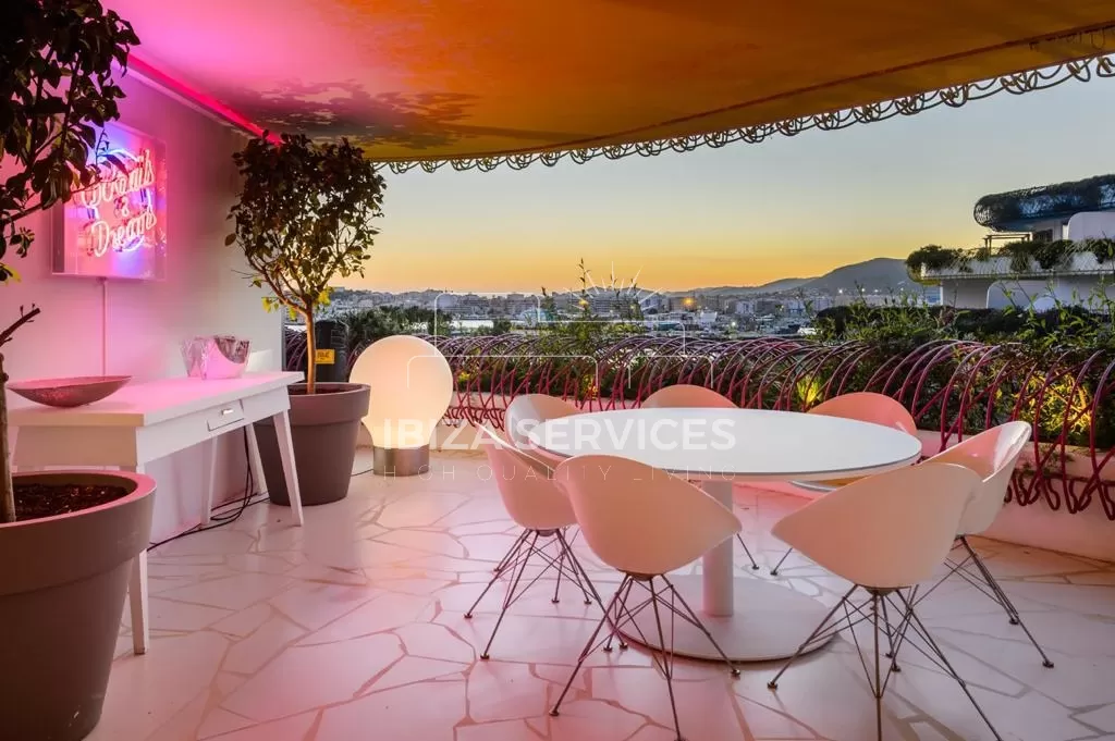 Exclusive Superb Luxury Apartment with Sea Views Available in Las Boas, Ibiza for Sale