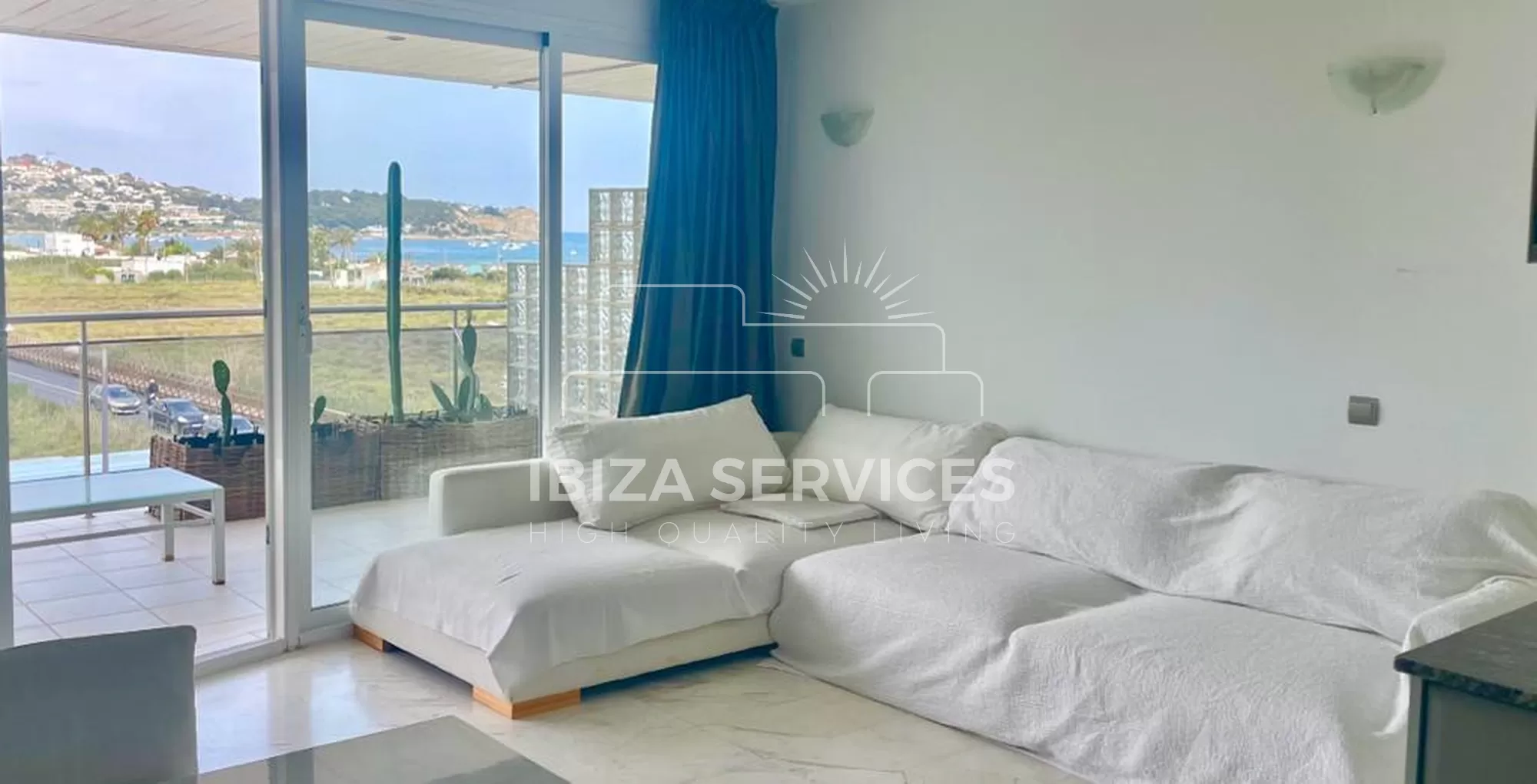 Alquiler por temporada apartamento de 1 dormitorio Botafoch Ibiza