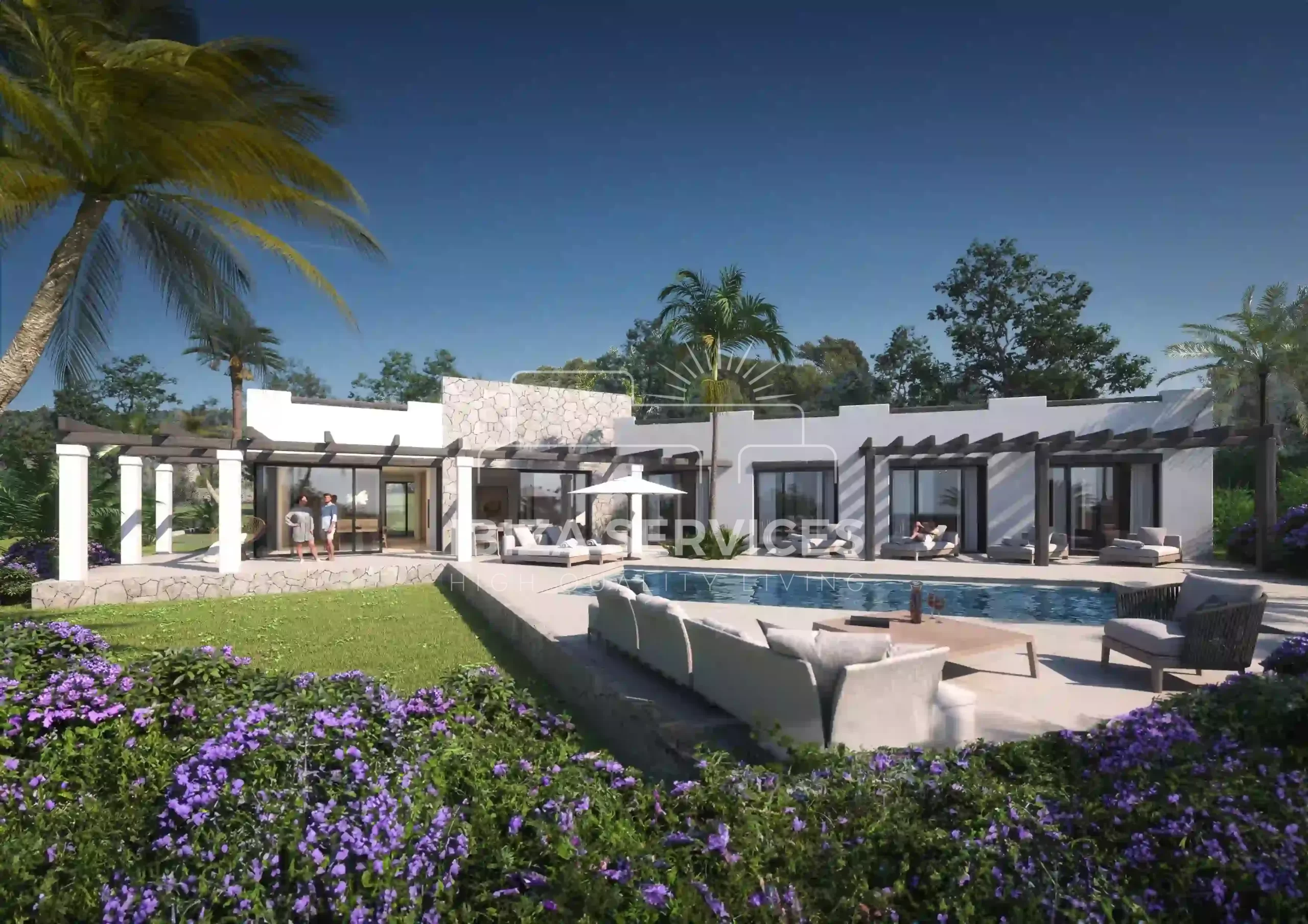 4-bedroom new build villa on enormous plot near Santa Gertrudis