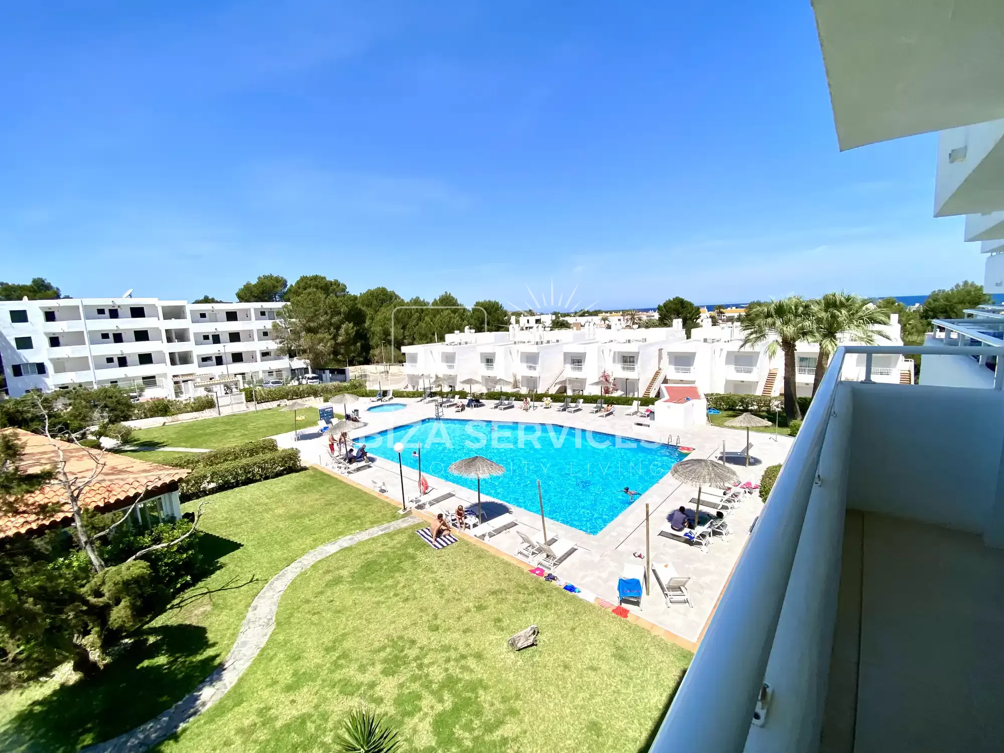 228 Charming 1-Bedroom apartment for sale close to the beach sea view -  Ibiza Services