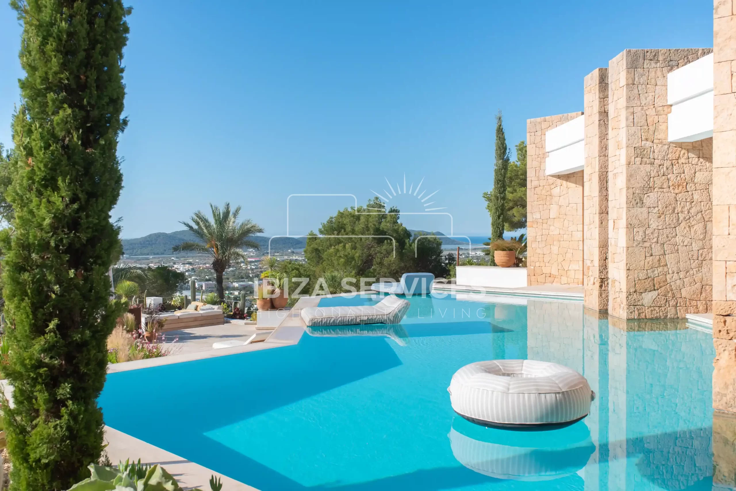 Can Sakhara Rental Villa: Luxury and Privacy with Sea Views, Close to Everything in Ibiza