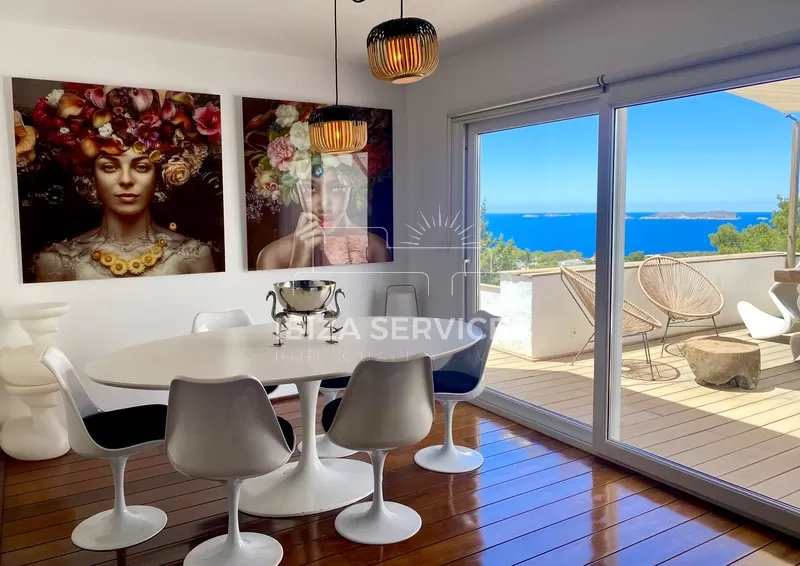 Luxurious and Stylish Coastal Home Near Cala Vadella Beach for Sale