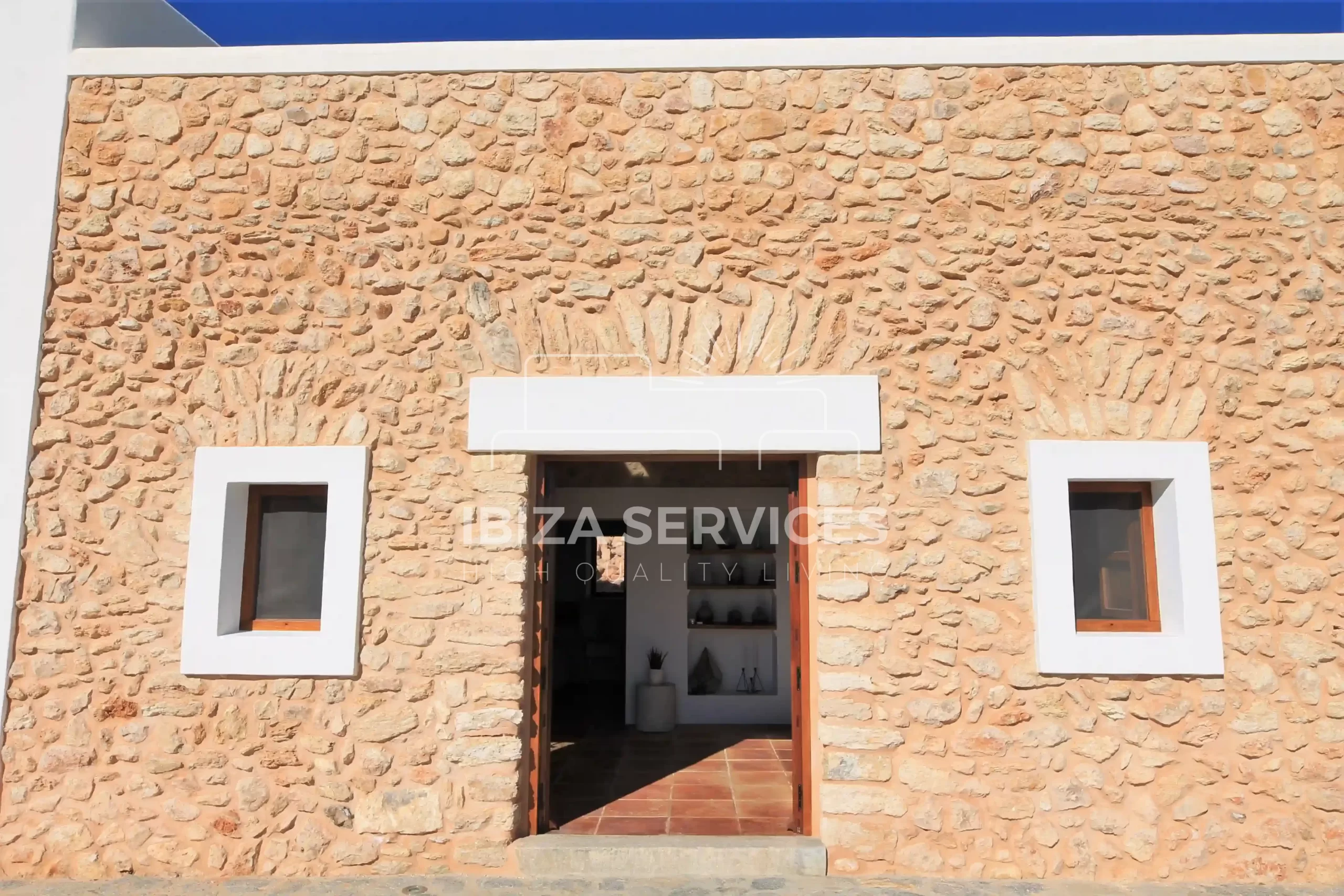 Auténtica Finca con Piscina en San Mateo, Ibiza para alquilar