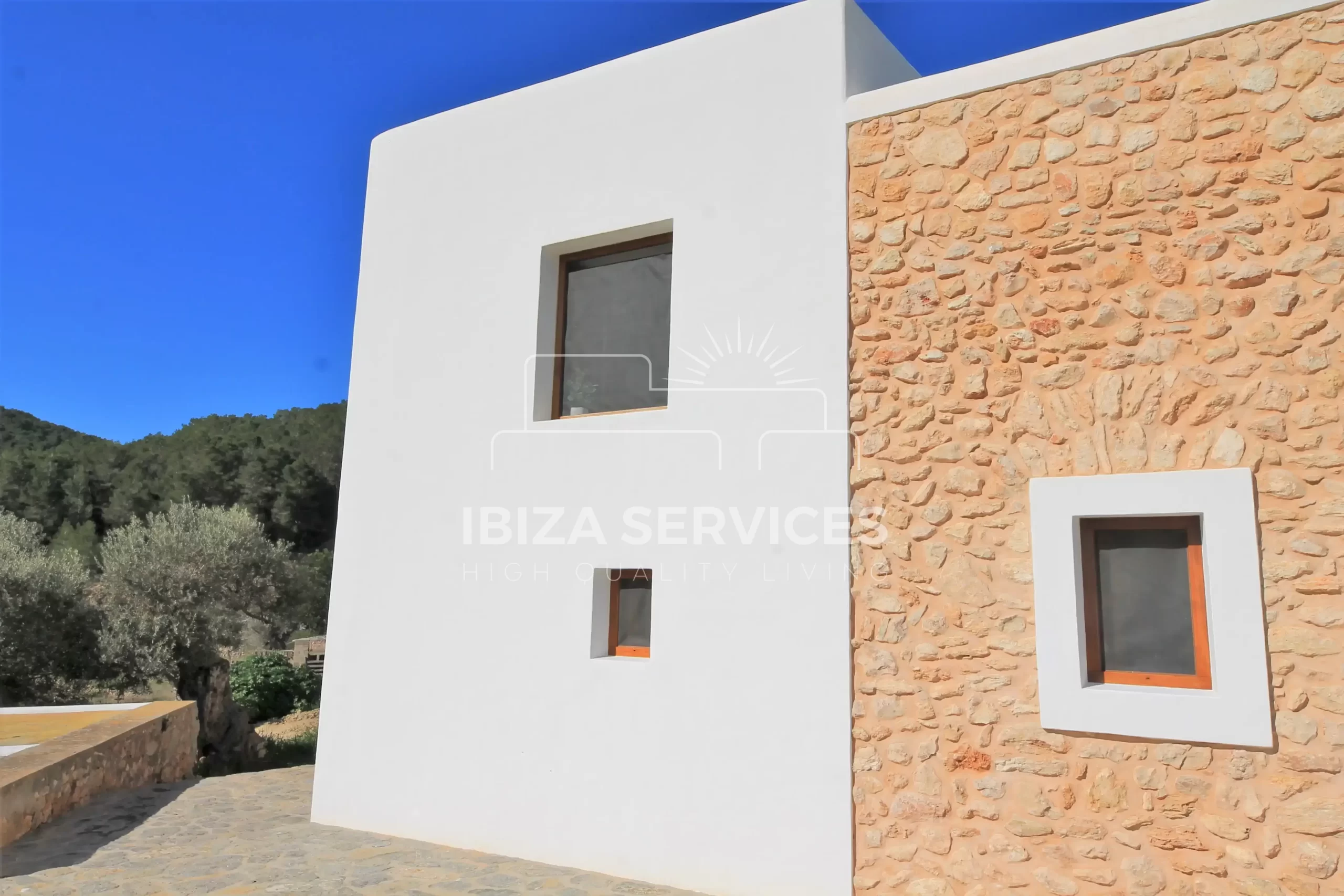 Auténtica Finca con Piscina en San Mateo, Ibiza para alquilar